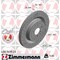 Zimmermann Brake Disc - Standard/Coated, 400.3699.20 400.3699.20 - alternate 1